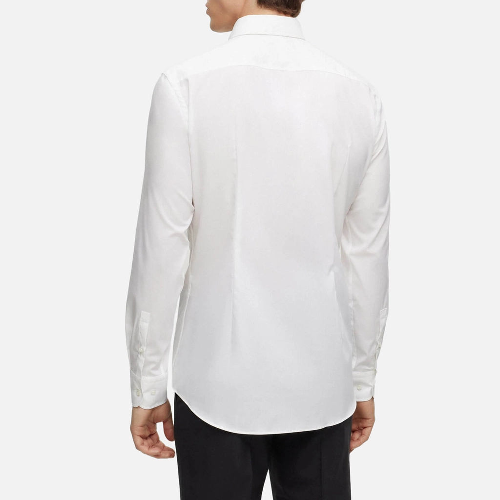 Hugo Boss H-HANK-kent-C1-214 Cotton-Blend Shirt - 38 /S